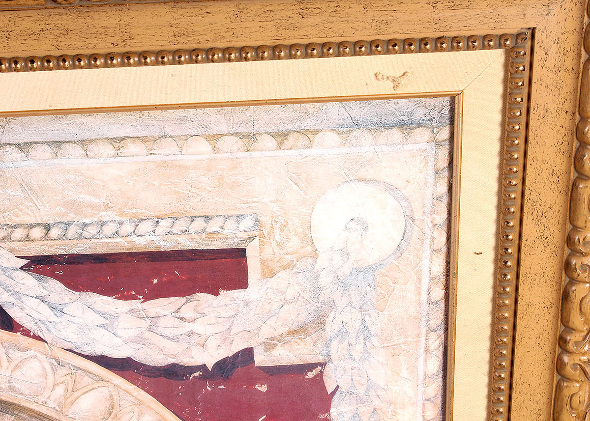 Large Framed Neo-Classical Giclée