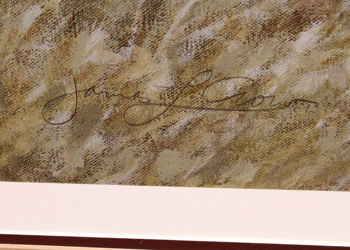 James L Crow Offset Lithograph Print