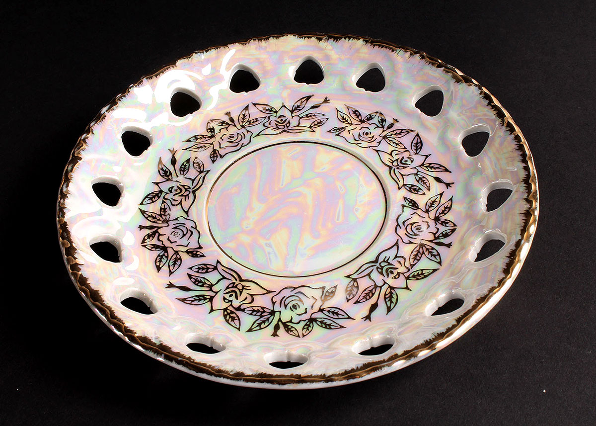 Kudo Toki "Fancy China" Lusterware Tea Set