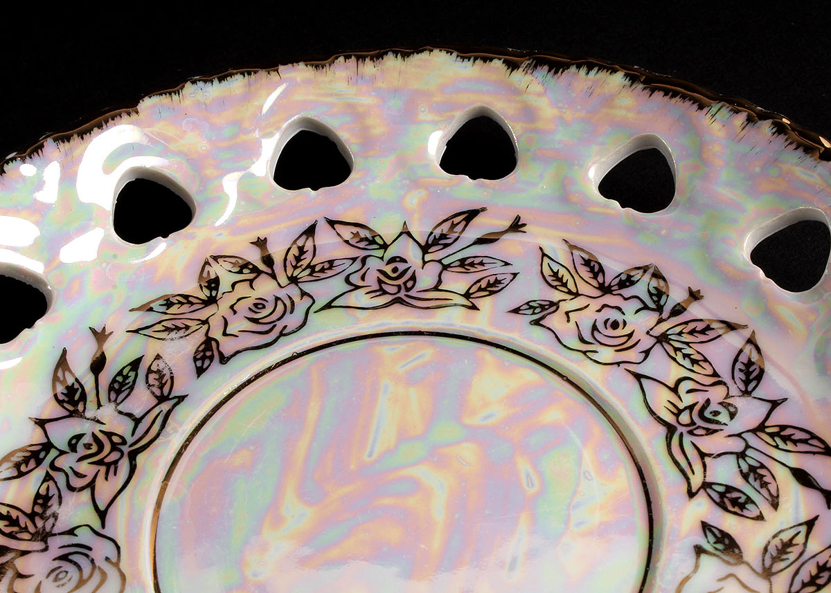 Kudo Toki "Fancy China" Lusterware Tea Set