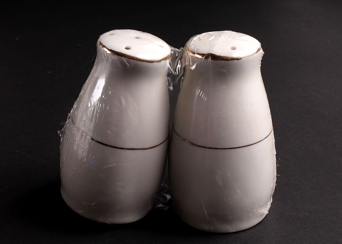 Gibson White and Gold Luster China Set