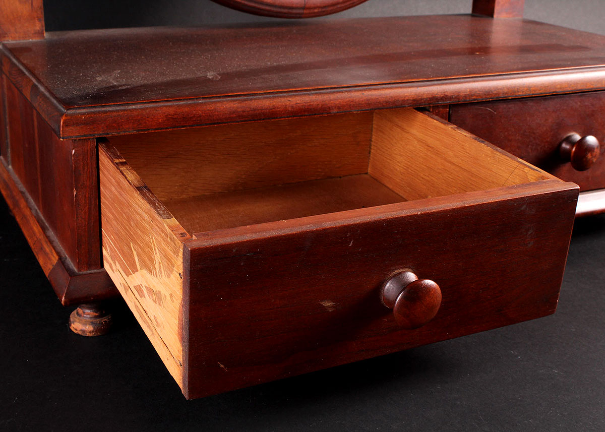 Mahogany Grooming Mirror