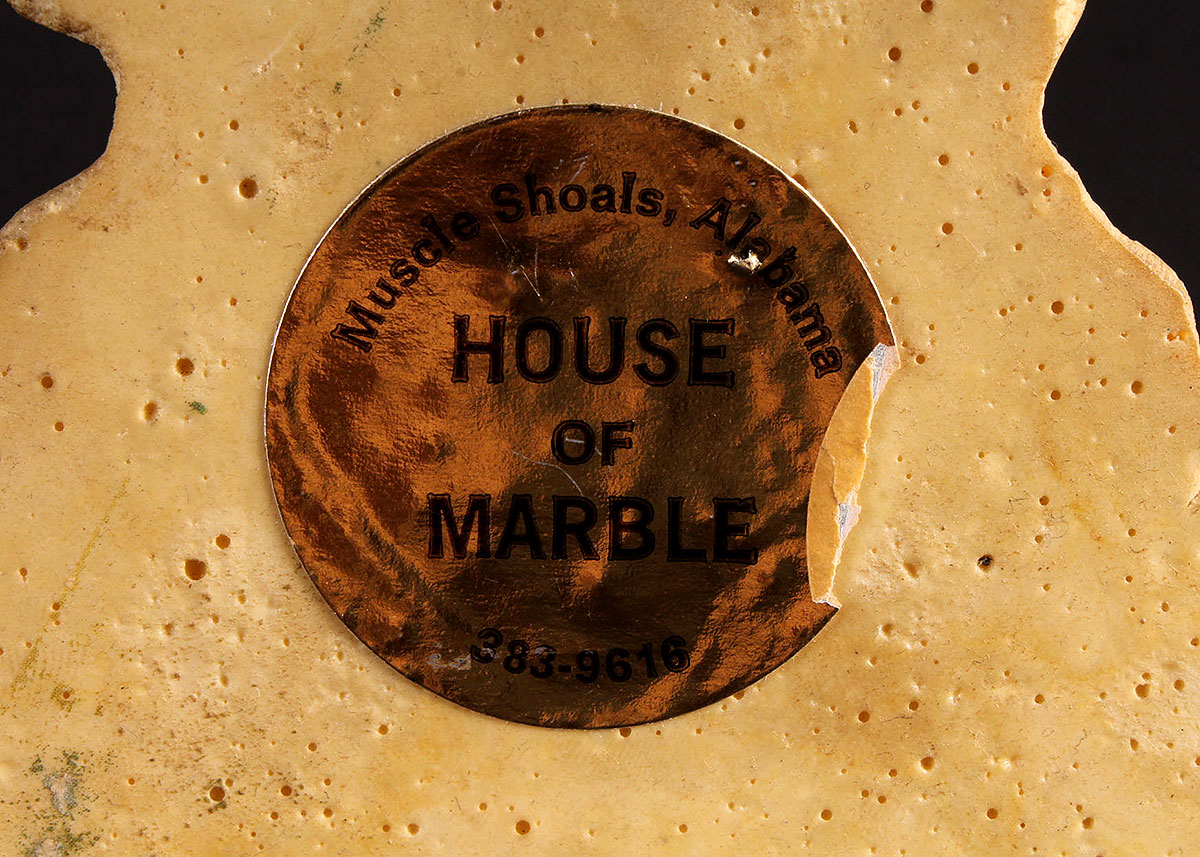 Cultured Marble Mantel Clock