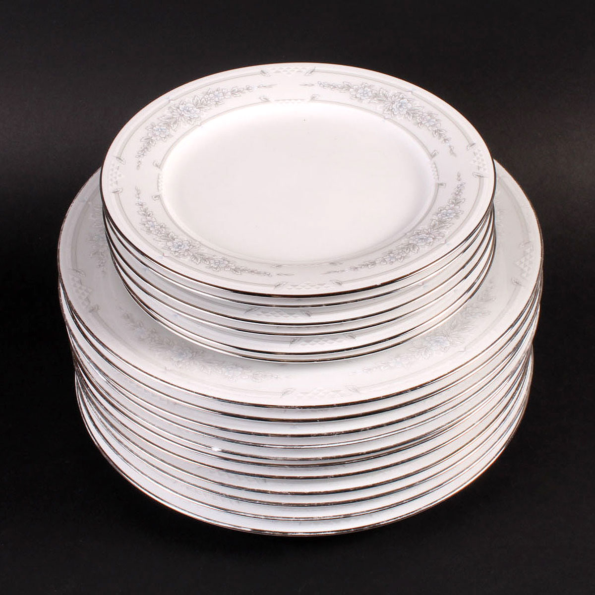 Noritake Legendary "Crystal Bouquet" Plates