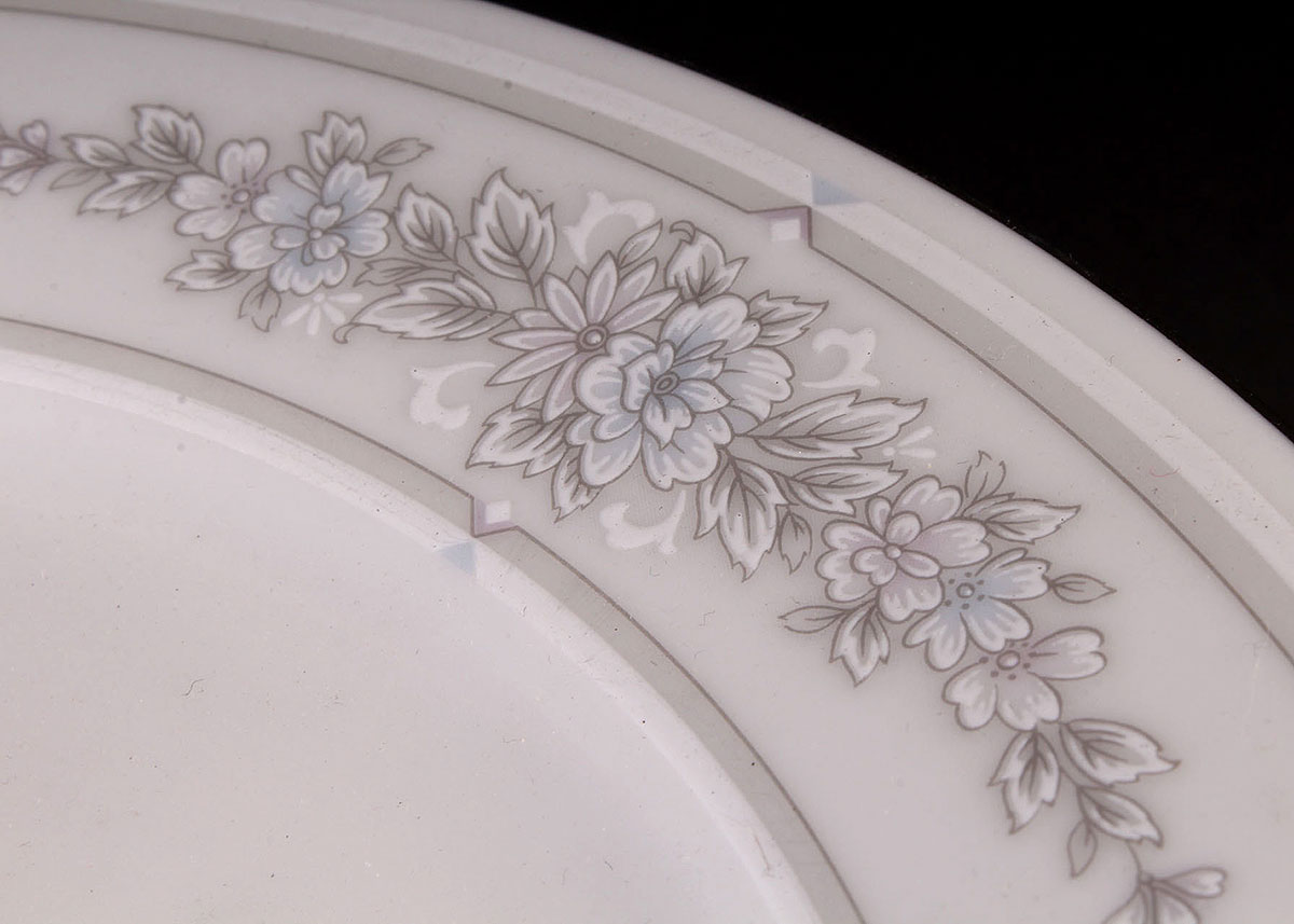 Noritake Legendary "Crystal Bouquet" Plates