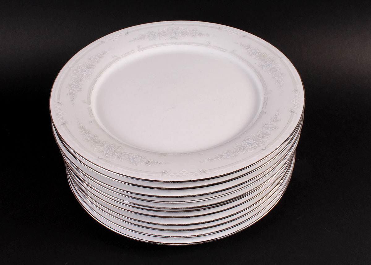 Noritake Legendary "Crystal Bouquet" Plates