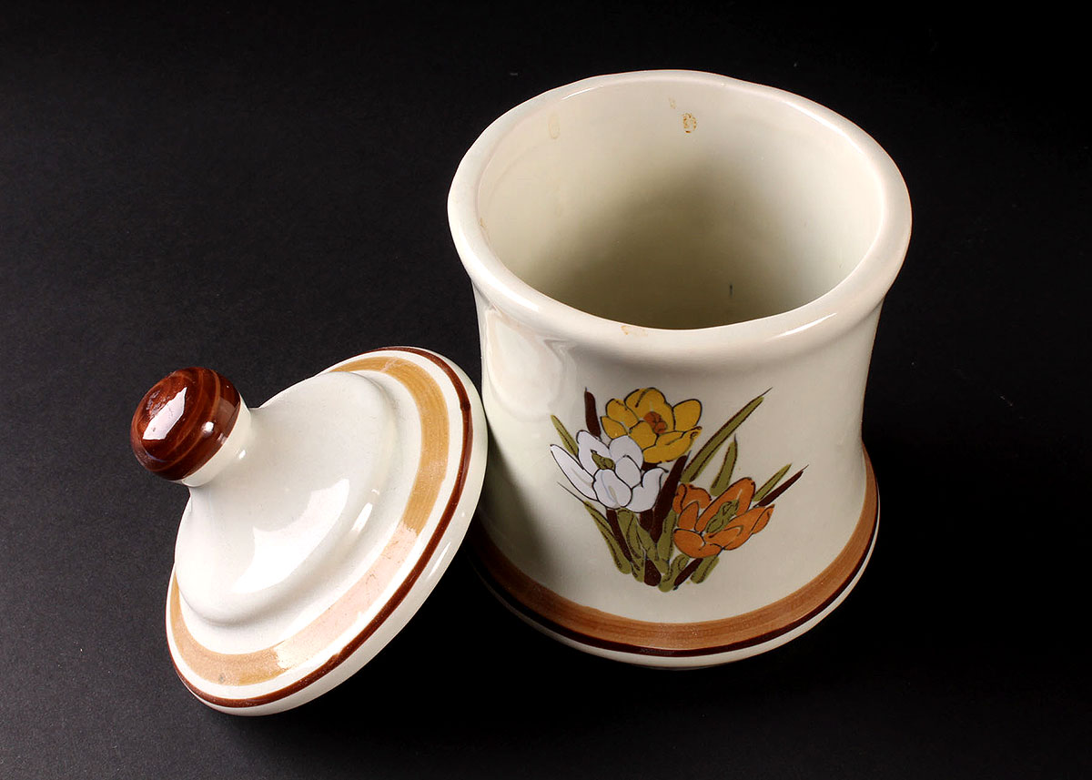 Vintage Ceramic Kitchen Canisters