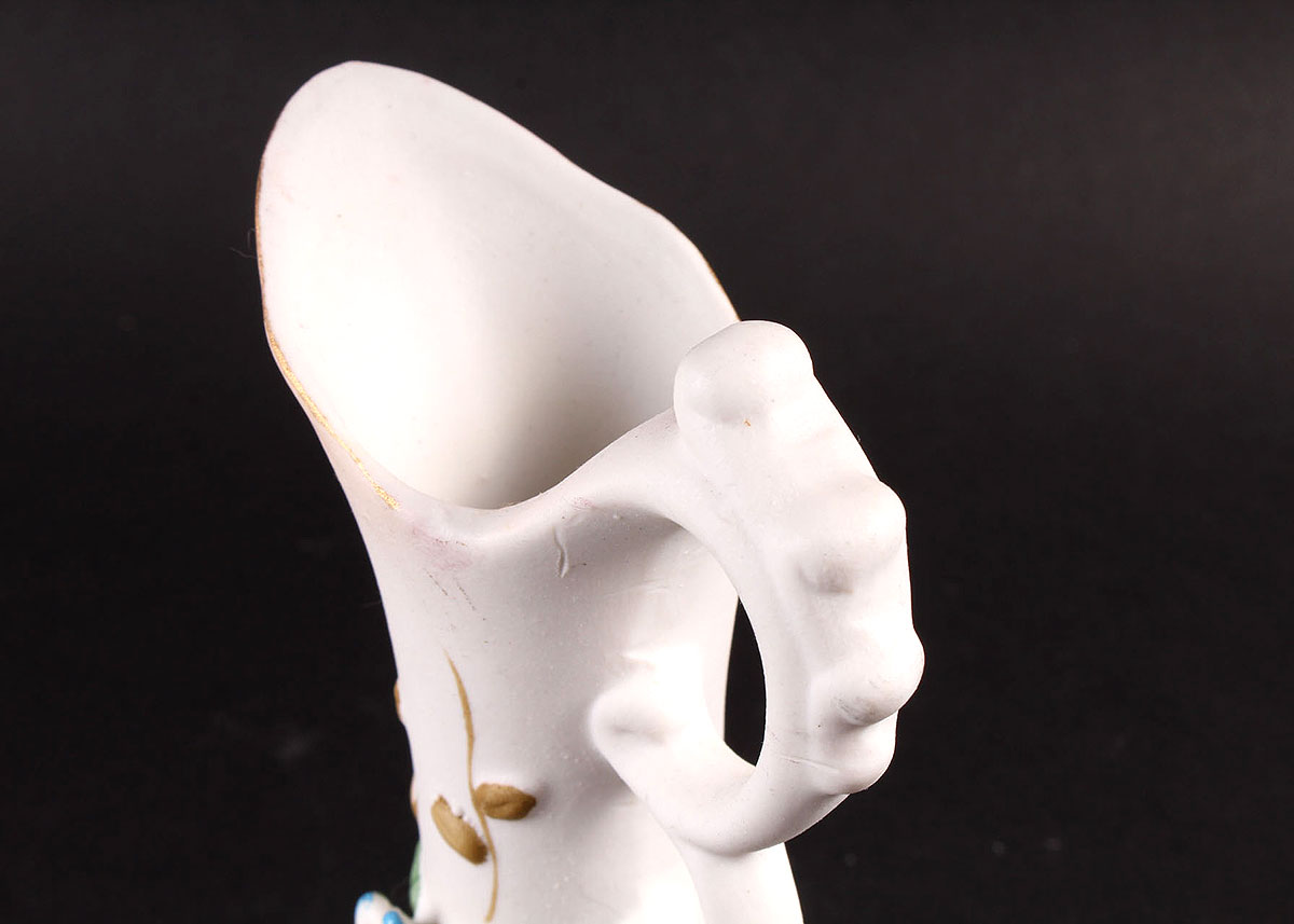 Ceramic Decor Items with Applied Flowers