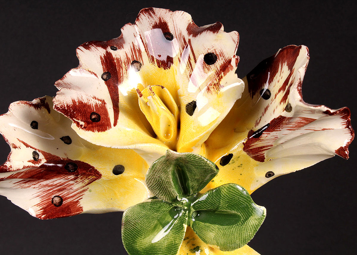 Capodimonte Flower Figurines