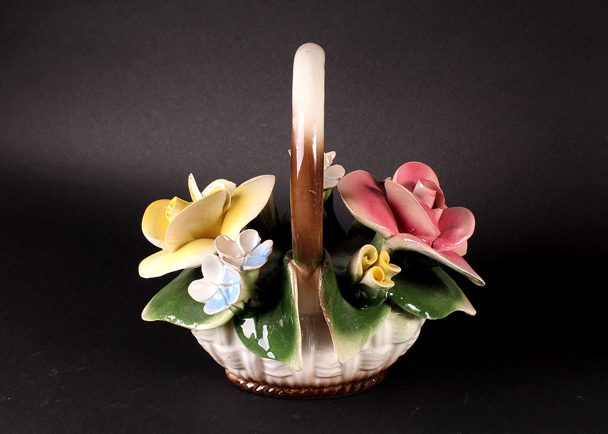 Capodimonte Flower Figurines