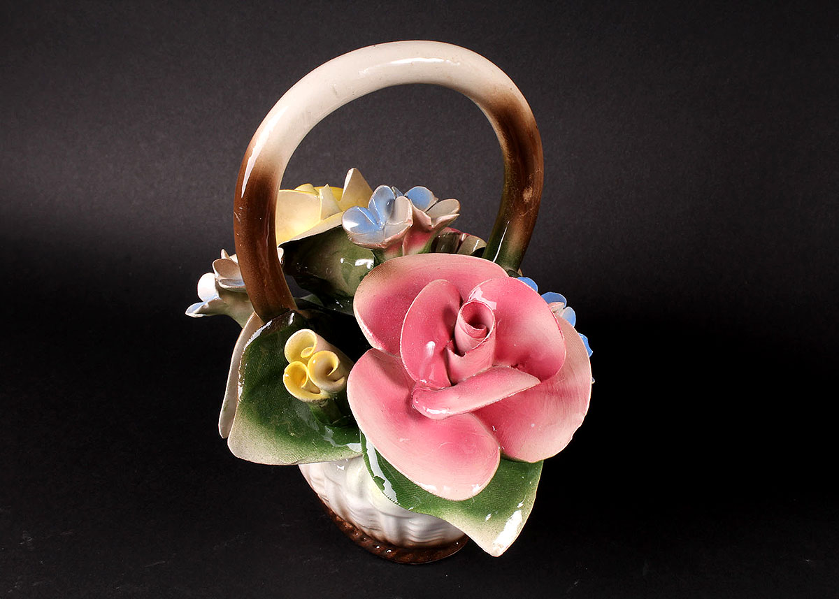 Capodimonte Flower Figurines