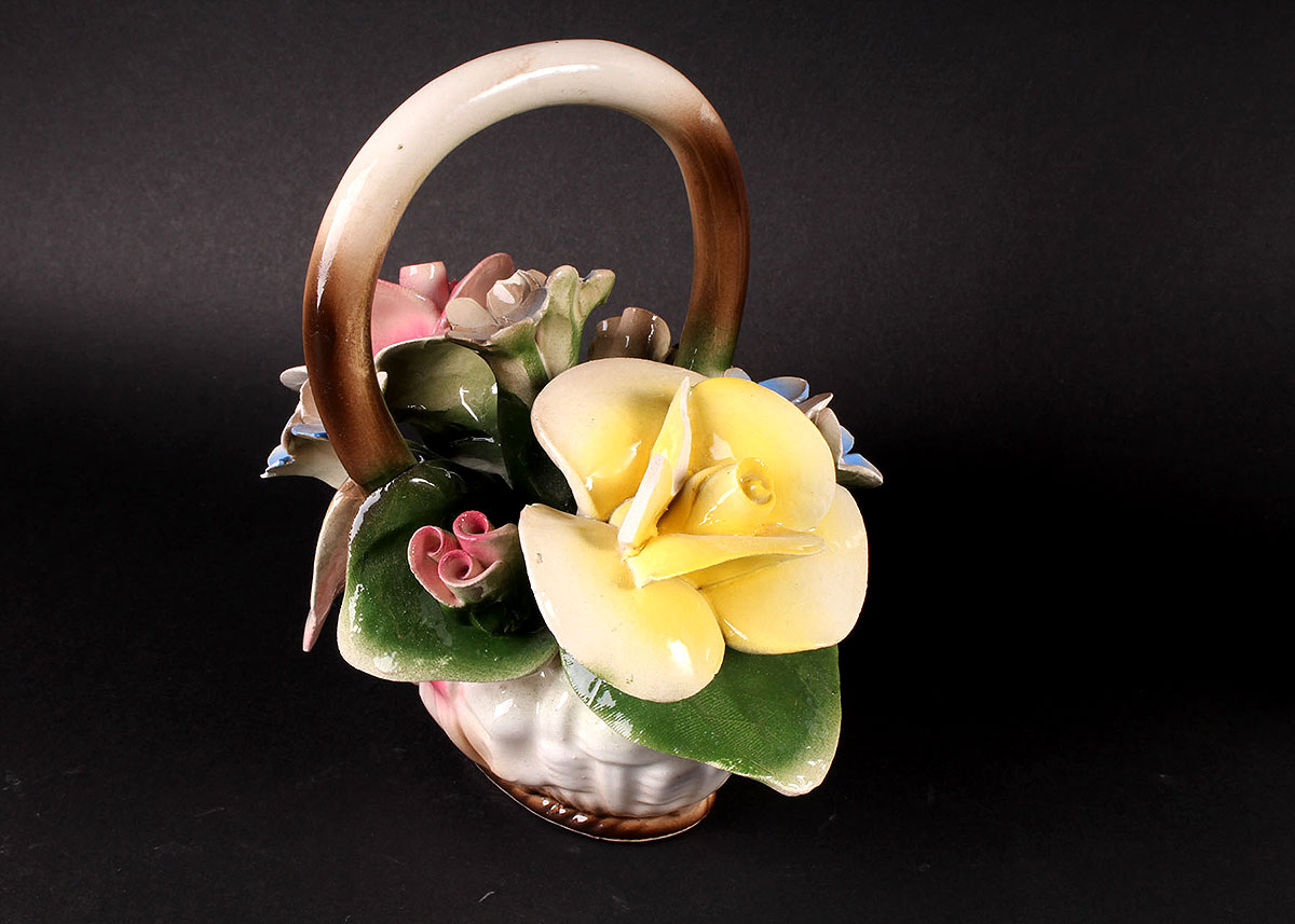 Capodimonte Flower Figurines
