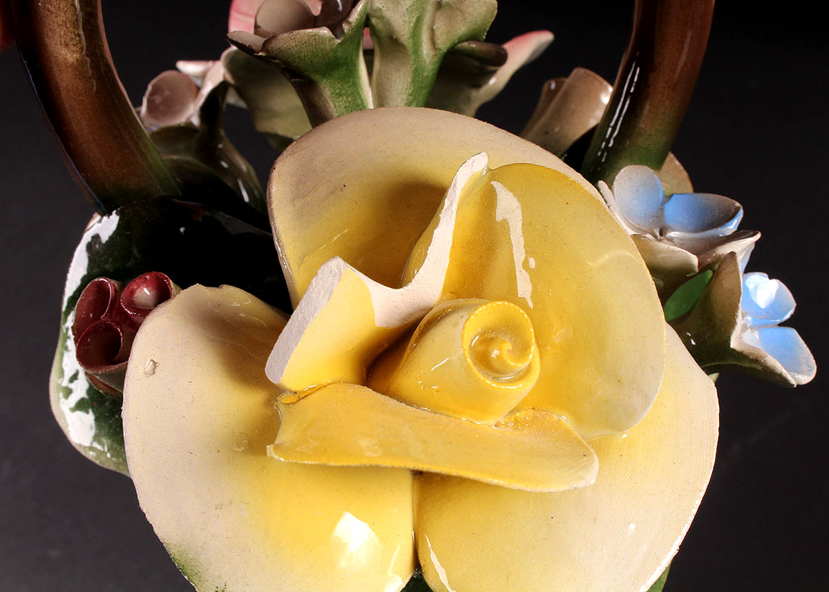 Capodimonte Flower Figurines