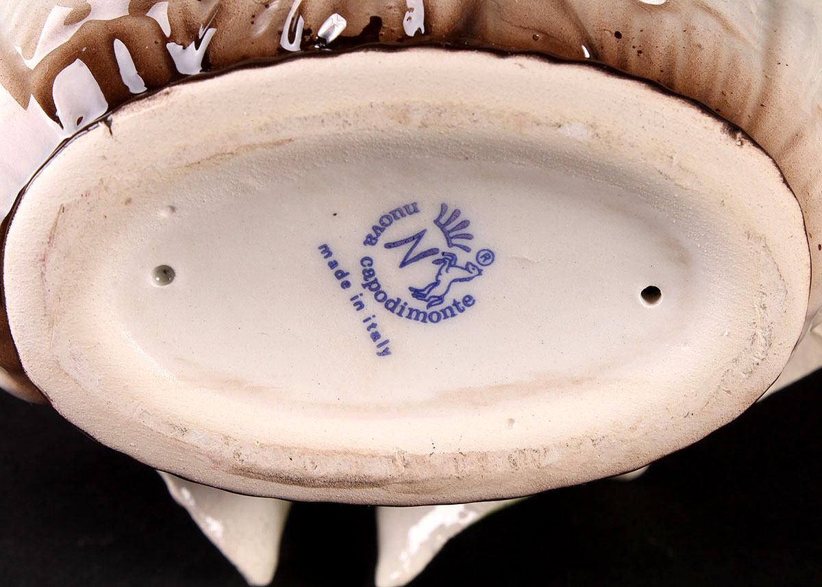 Capodimonte Flower Figurines