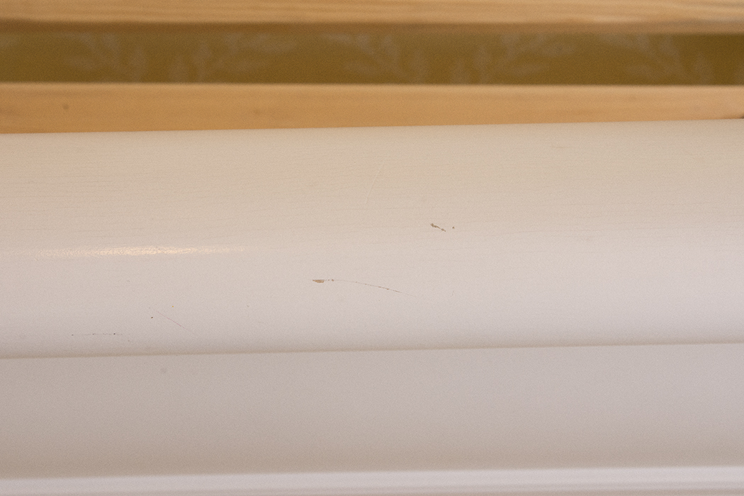 Stanley White Sleigh Twin Bed