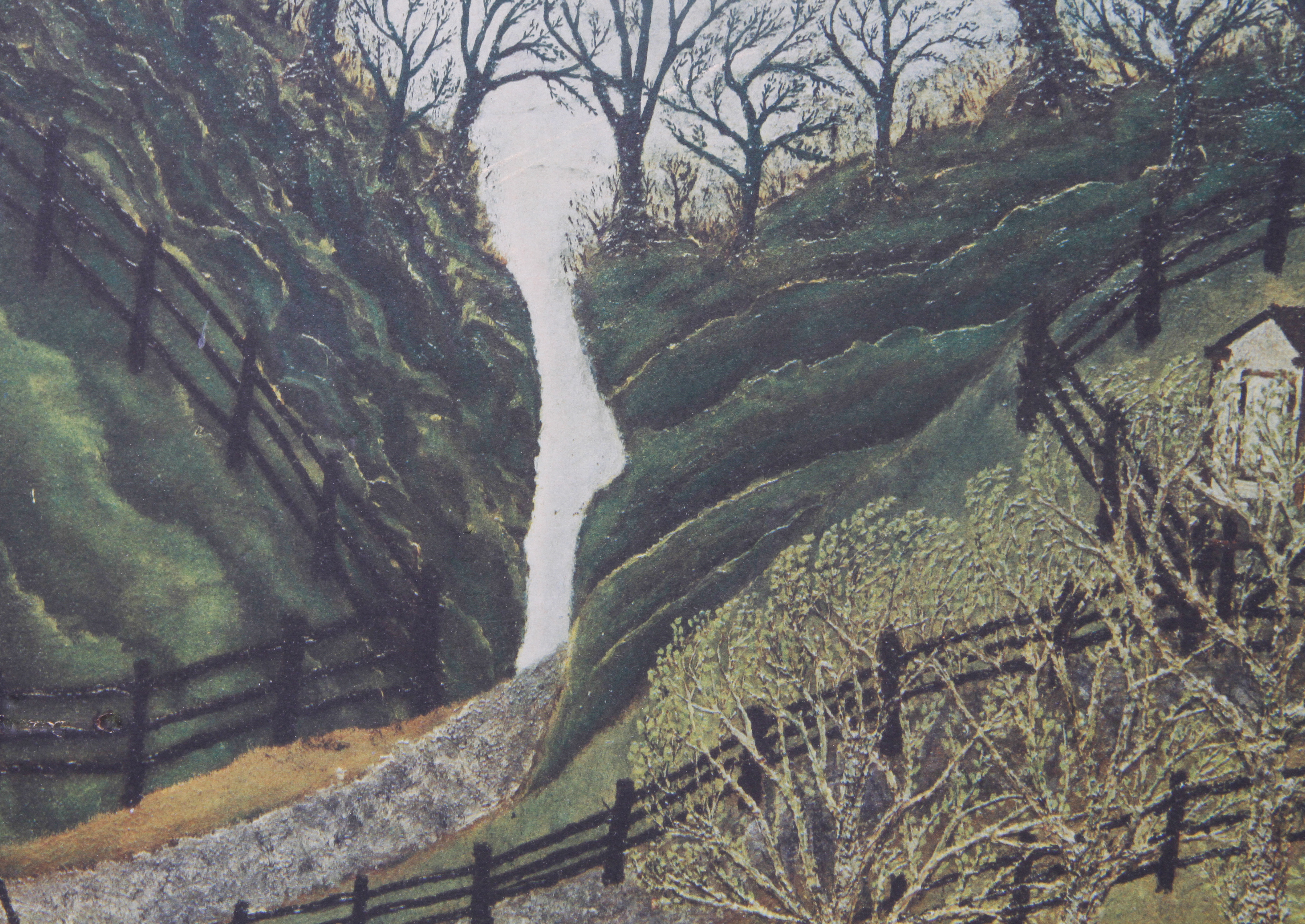 Joseph Pickett "Manchester Valley" Print on Cardboard