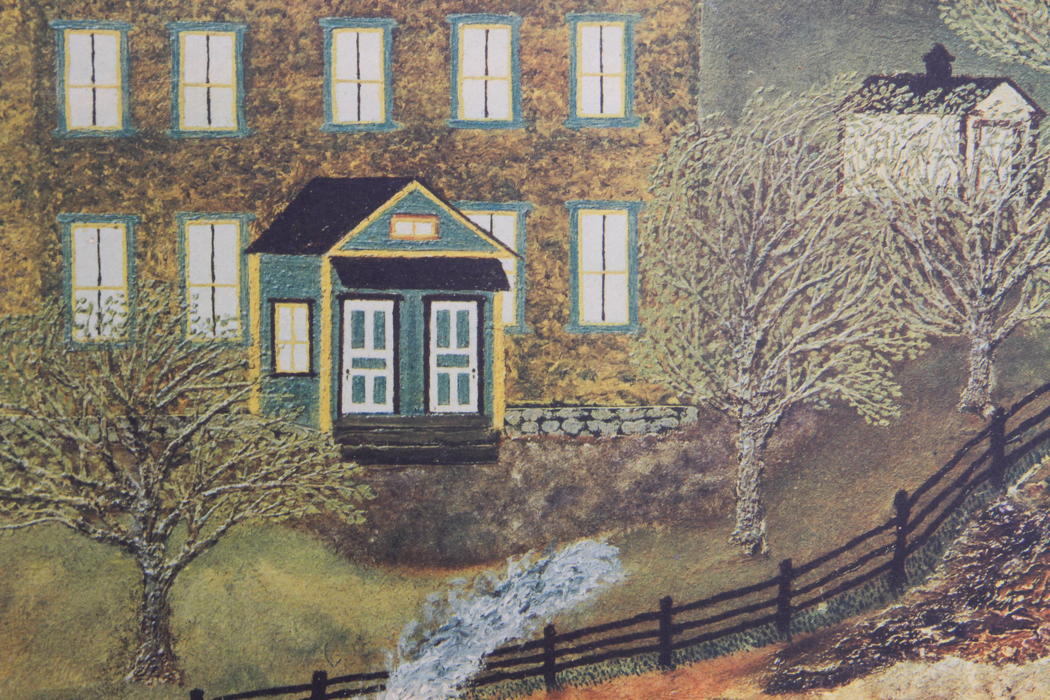 Joseph Pickett "Manchester Valley" Print on Cardboard