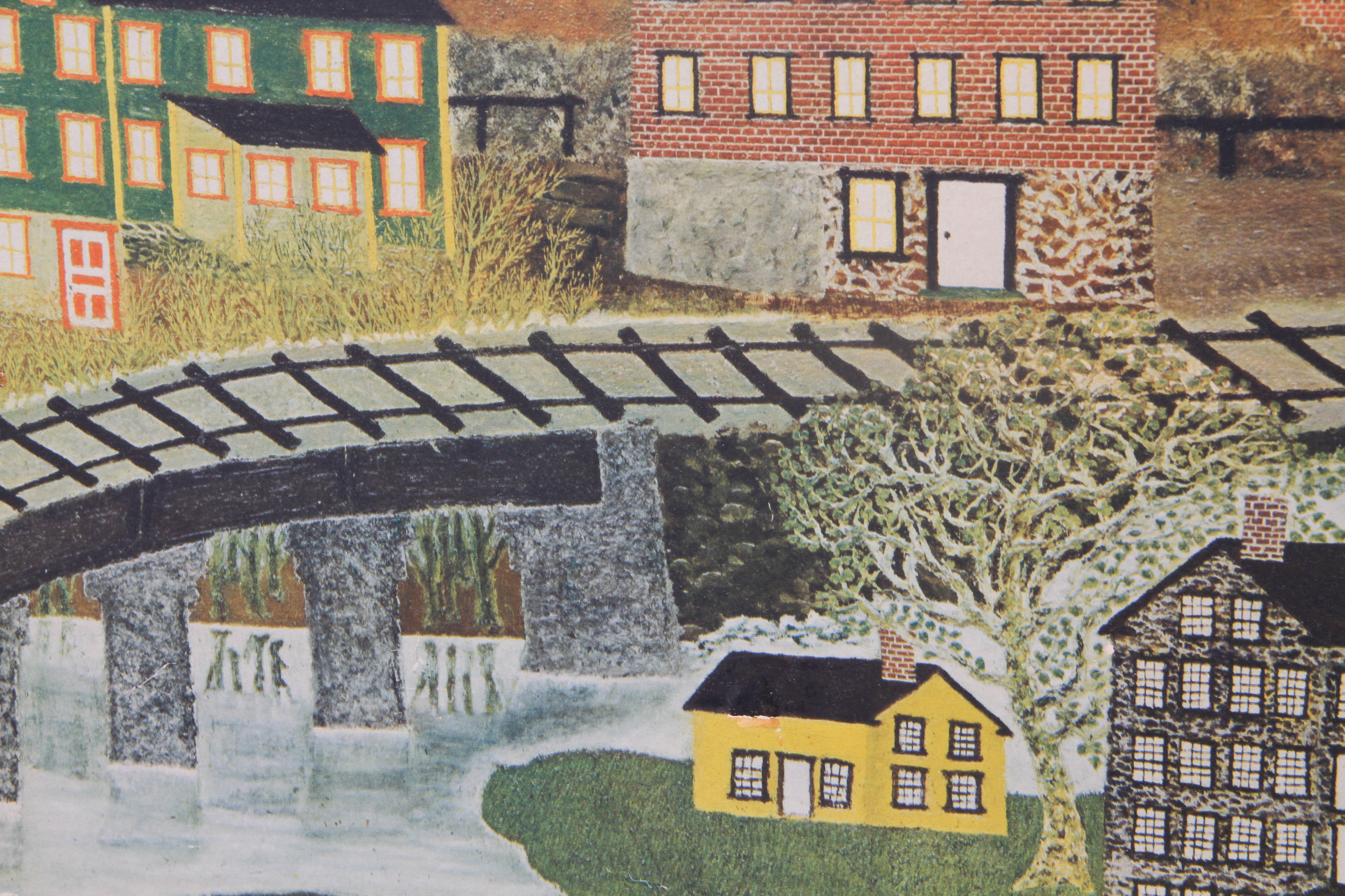 Joseph Pickett "Manchester Valley" Print on Cardboard