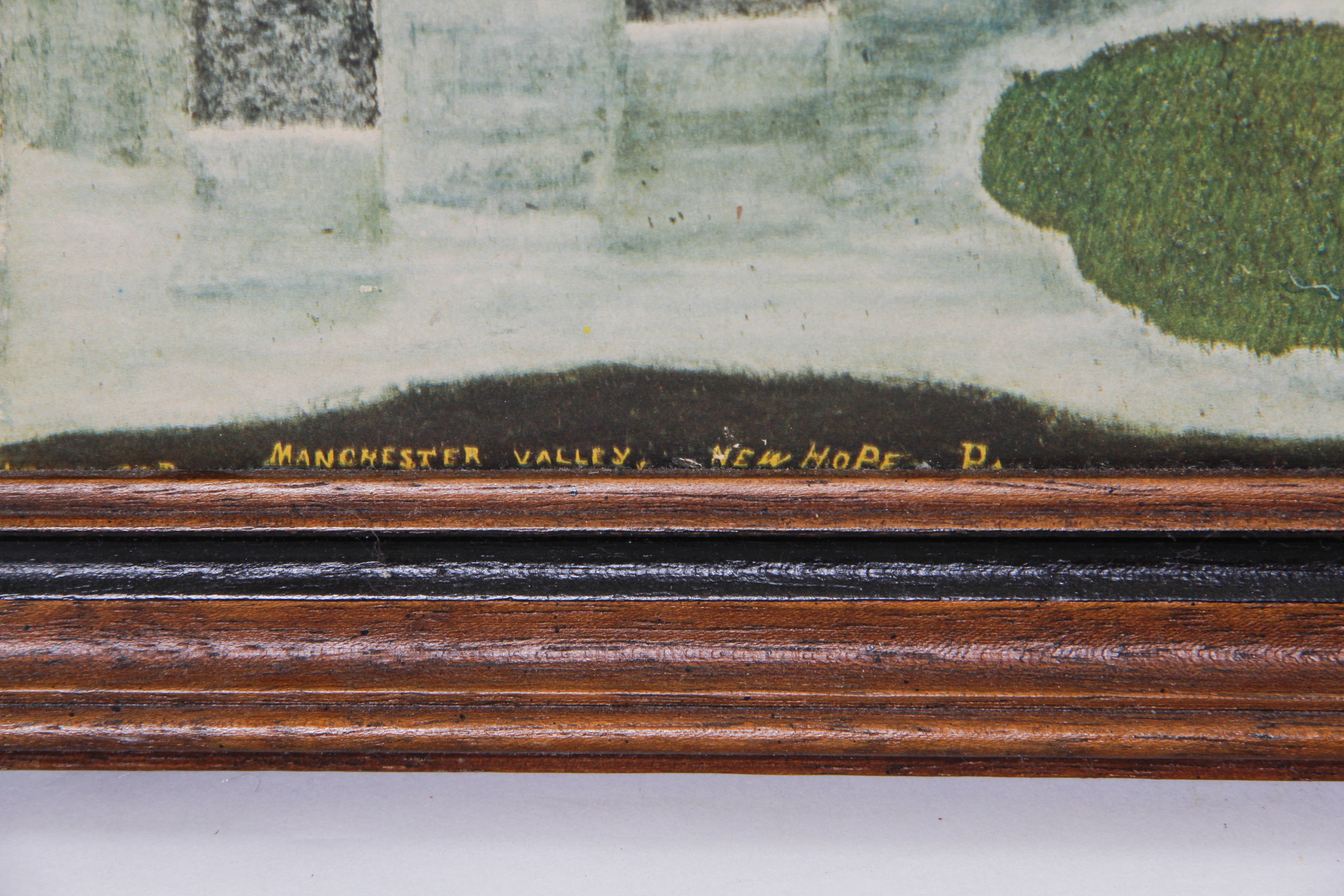 Joseph Pickett "Manchester Valley" Print on Cardboard