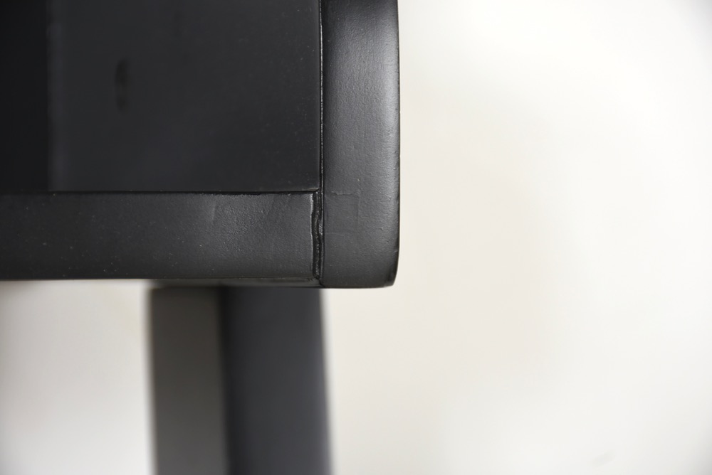 Pottery Barn Black Leaning Wall Shelves