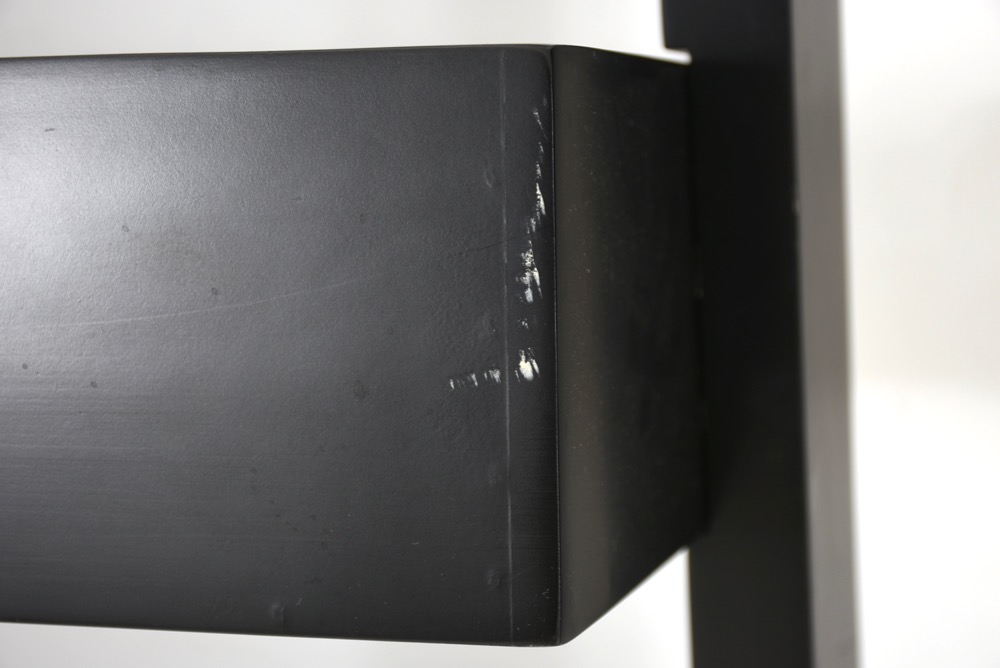 Pottery Barn Black Leaning Wall Shelves