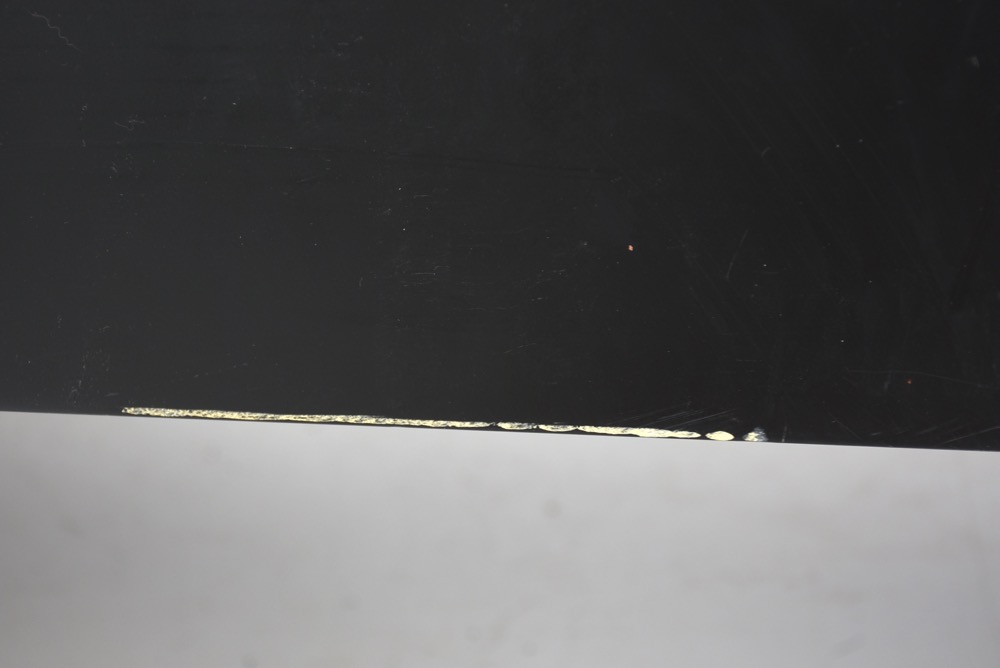 Pottery Barn Black Leaning Wall Shelves