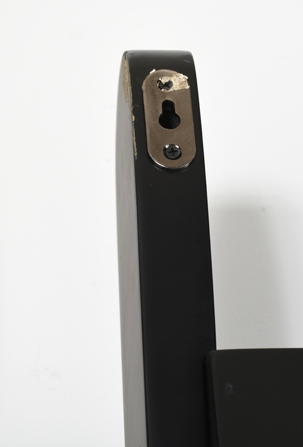 Pottery Barn Black Leaning Wall Shelves