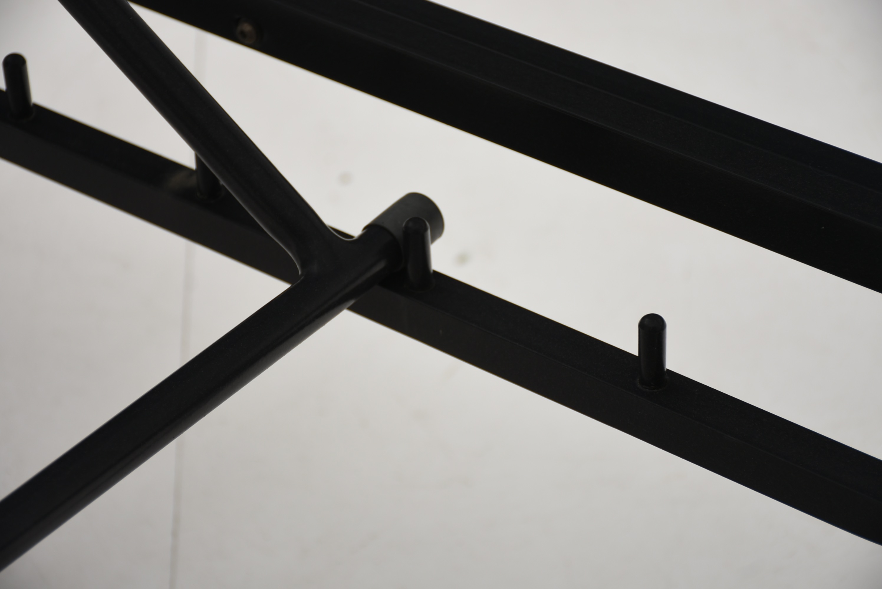 Black Metal Patio Chaise Lounge Chair