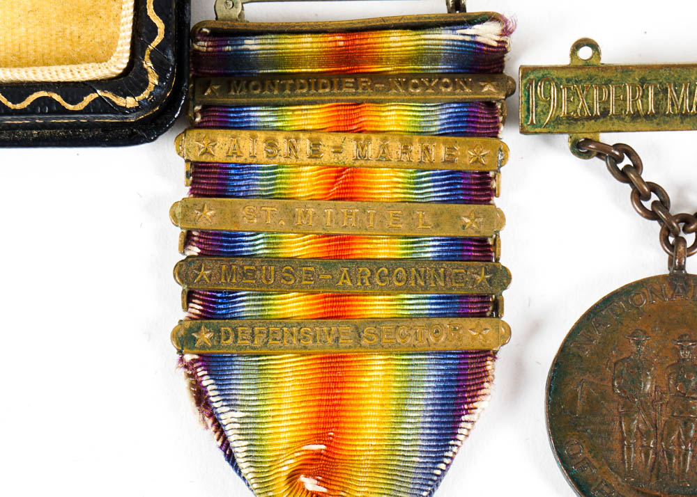 WWI and WWII Service Medals and Assorted Ephemera