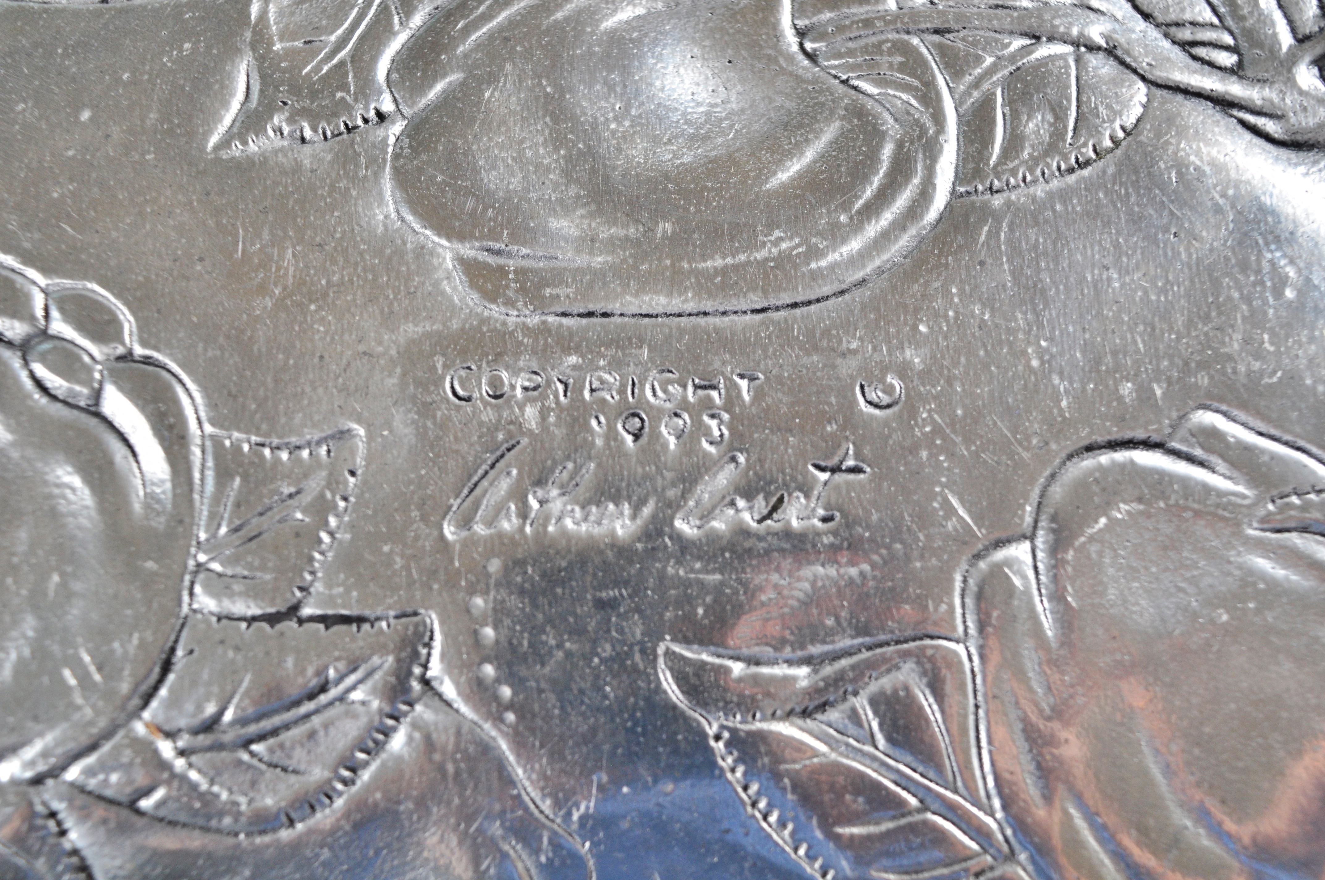 Arthur Court Apple Tray