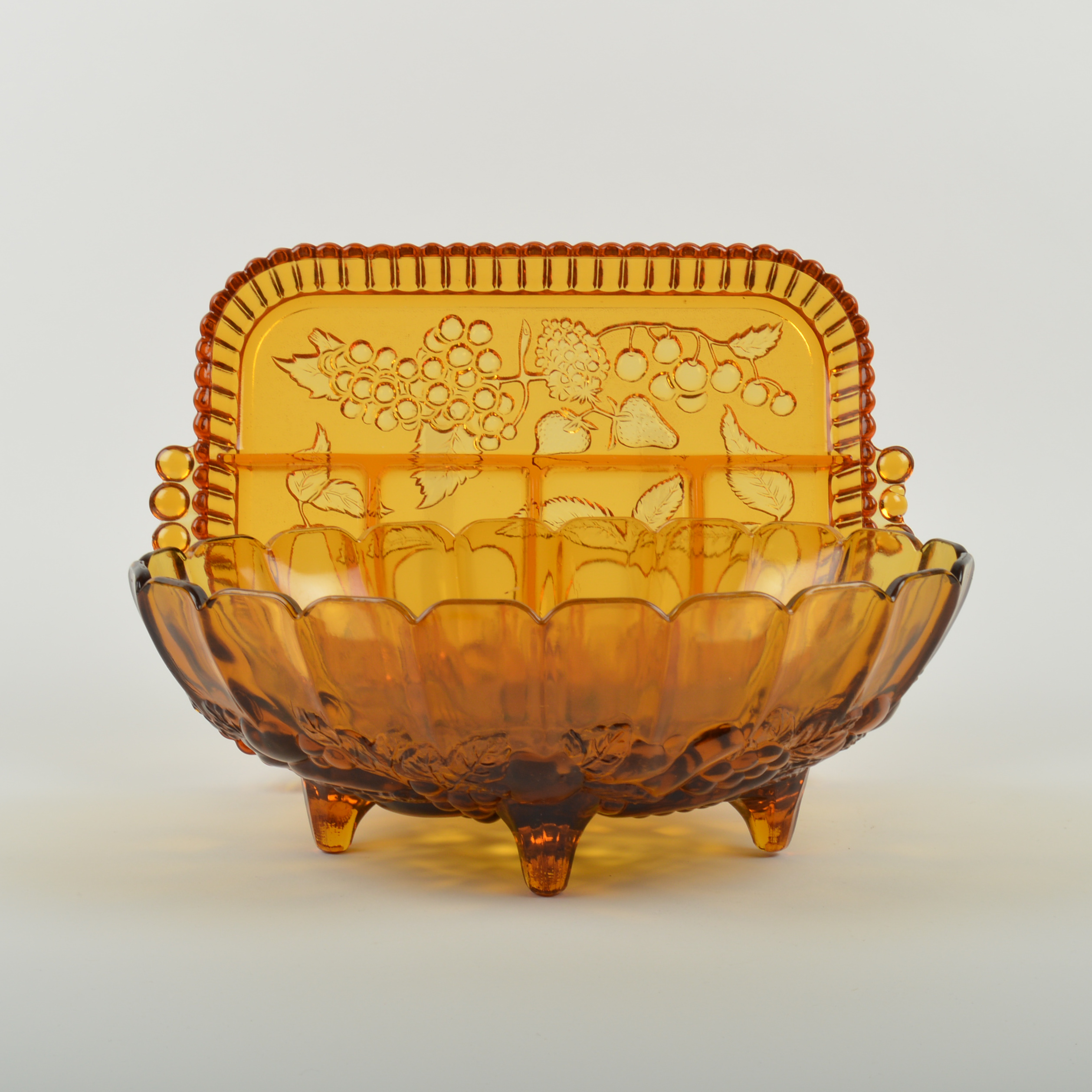 Antique Brown Depression Glass