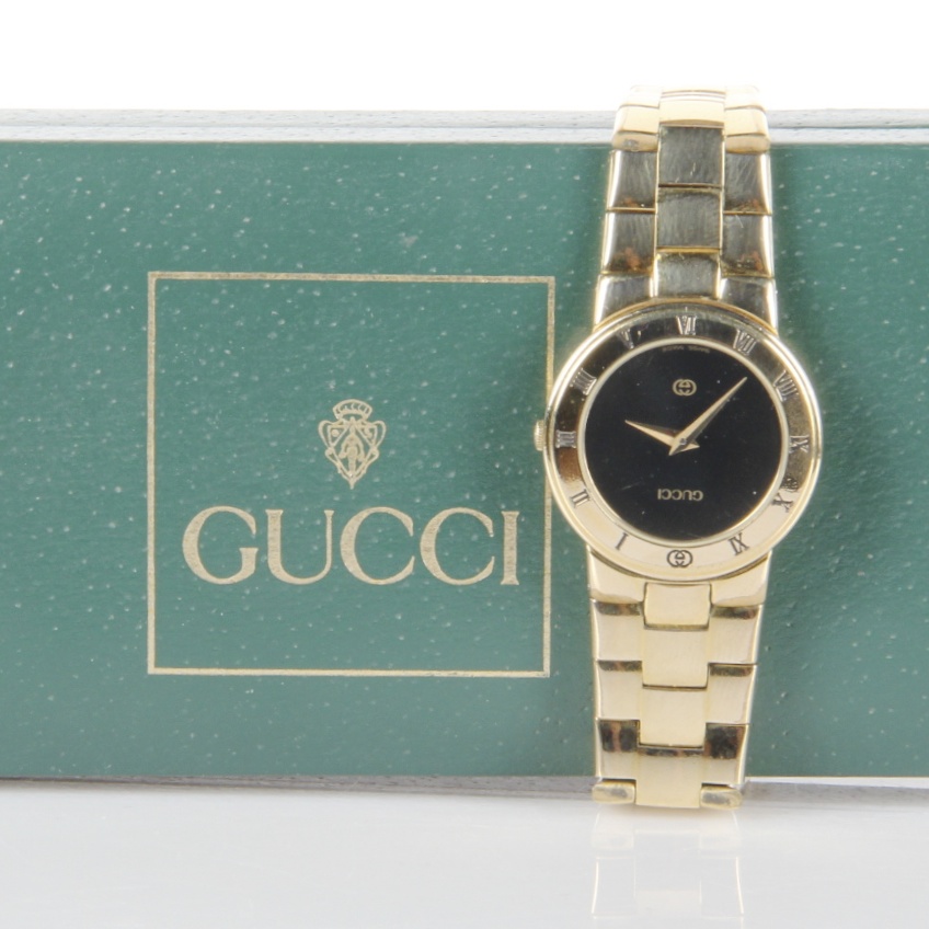 Ladies Gold Tone Gucci Watch