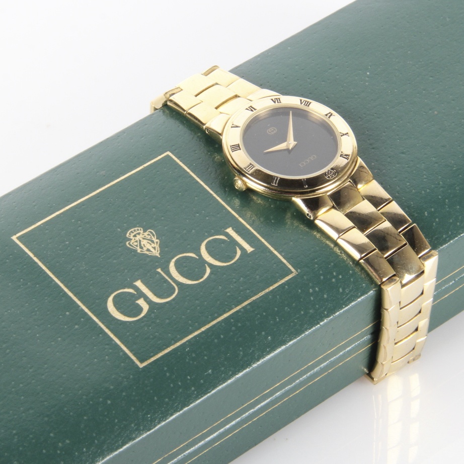Ladies Gold Tone Gucci Watch