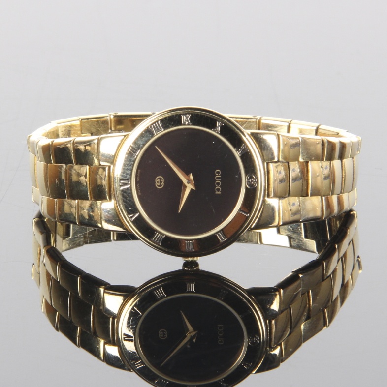 Ladies Gold Tone Gucci Watch