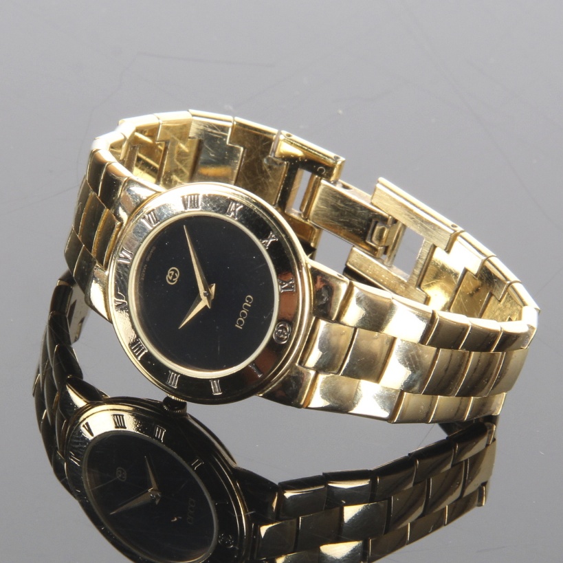 Ladies Gold Tone Gucci Watch