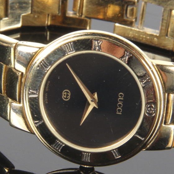 Ladies Gold Tone Gucci Watch