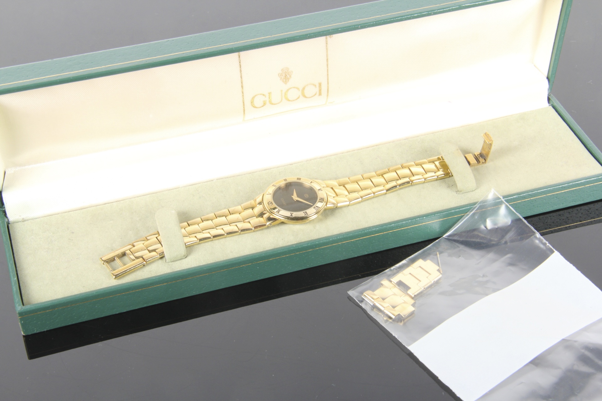 Ladies Gold Tone Gucci Watch