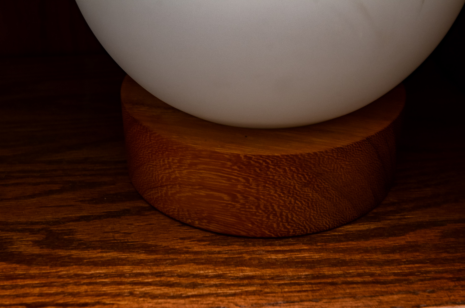 White Orb Desk Lamp