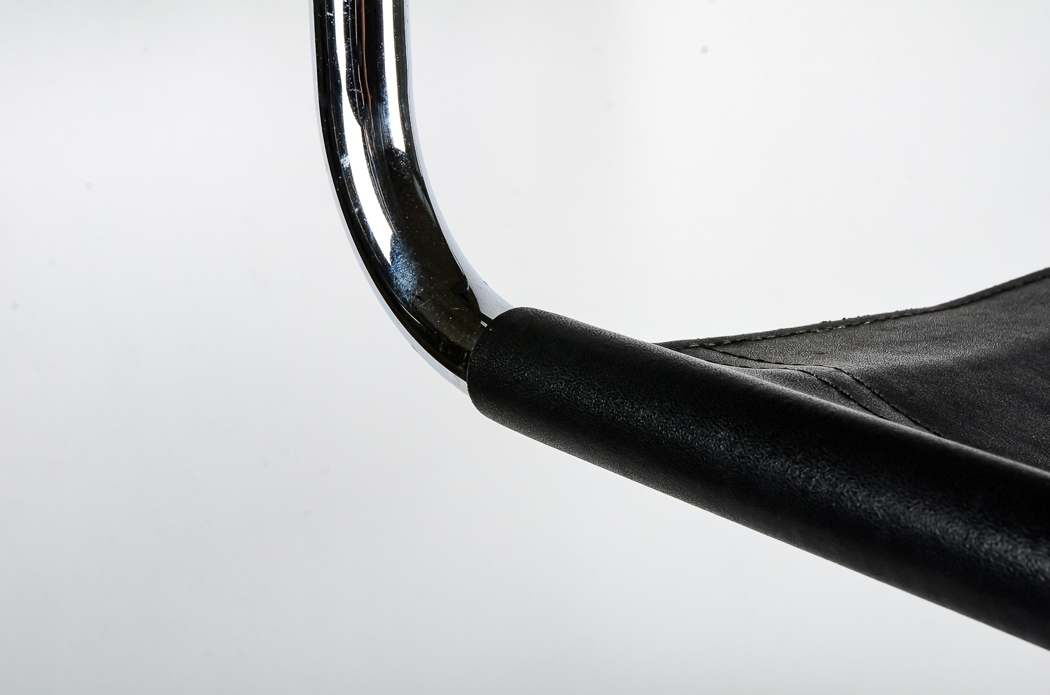 Modern Black Leather Chair