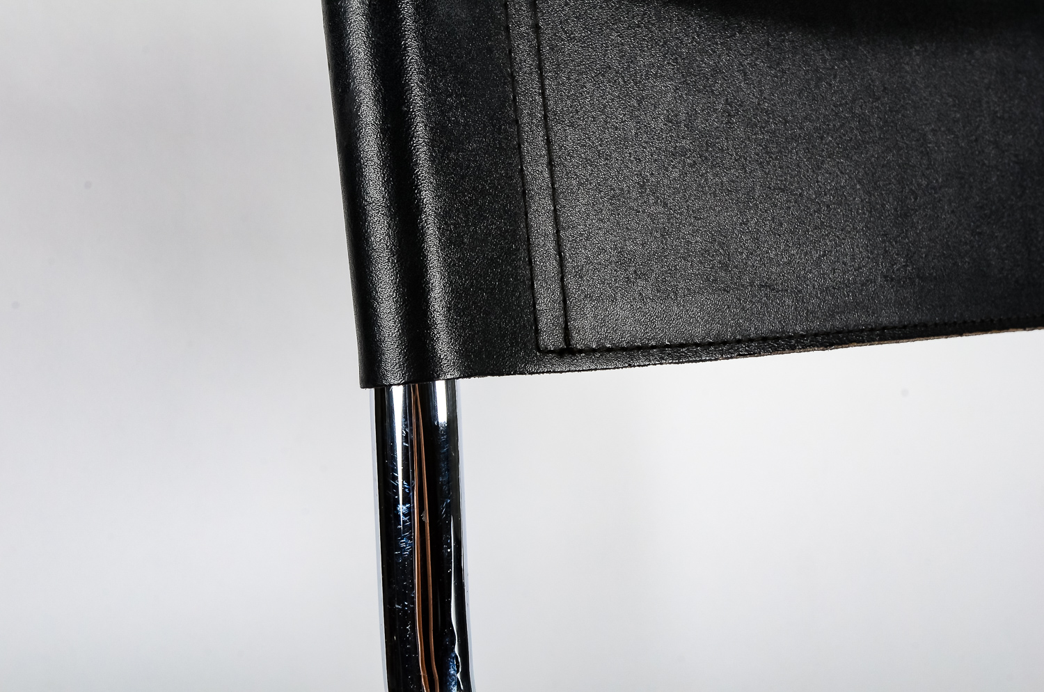 Modern Black Leather Chair