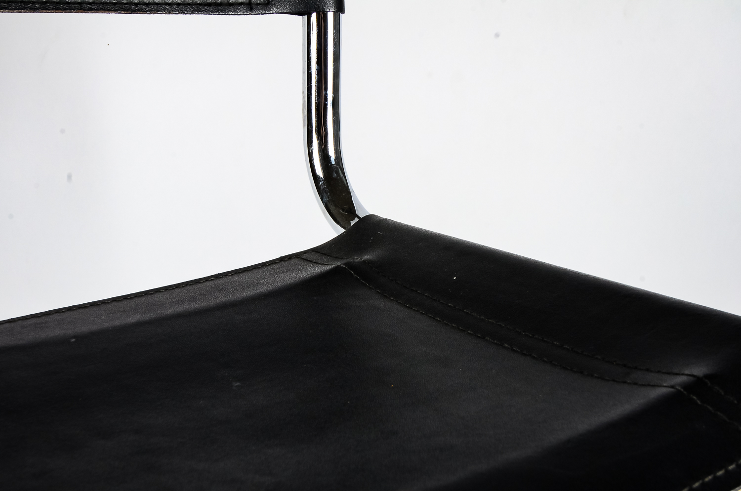 Modern Black Leather Chair