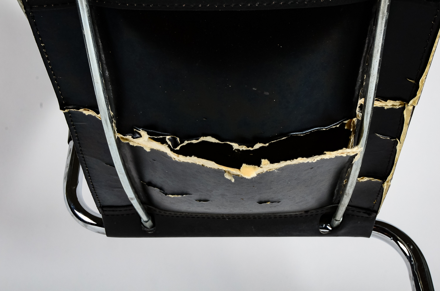 Modern Black Leather Chair