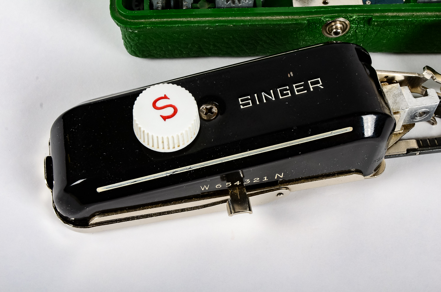 Vintage Button Hole Accessory Kit for a Singer Sewing Machine