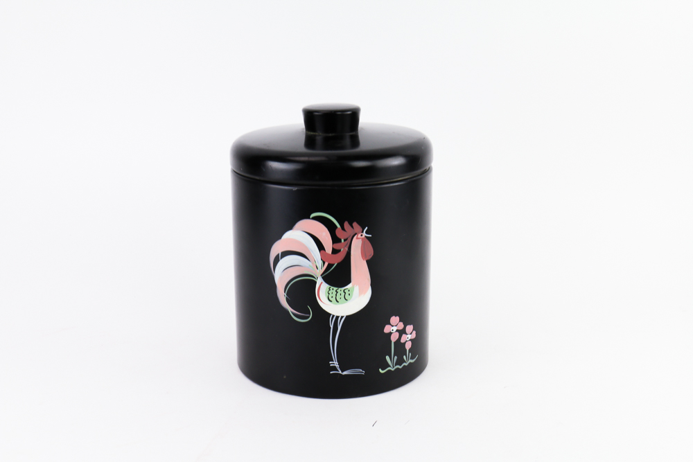 Rooster-Themed Kitchen Canister Set