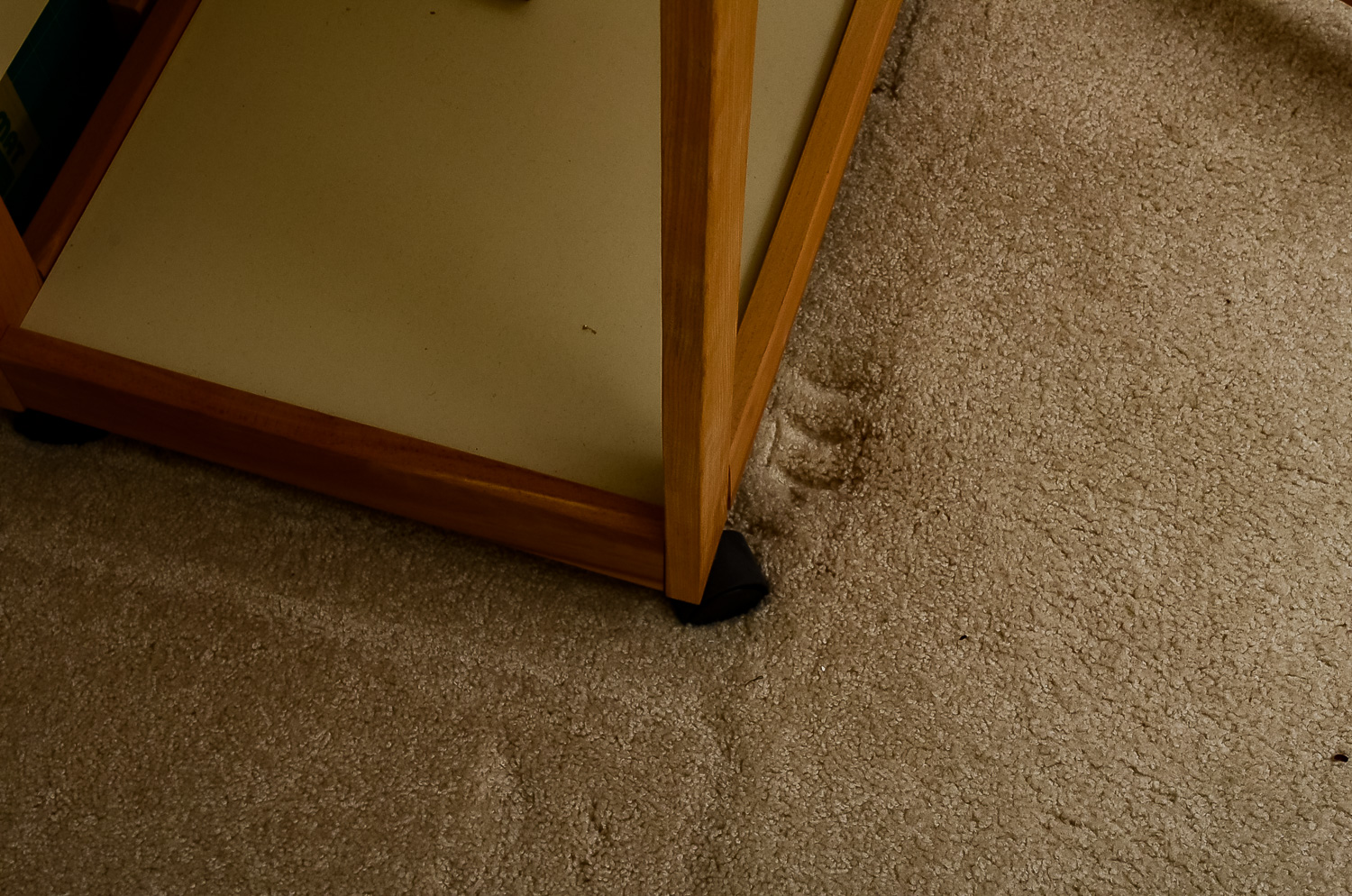 White Work Desk and Lamp