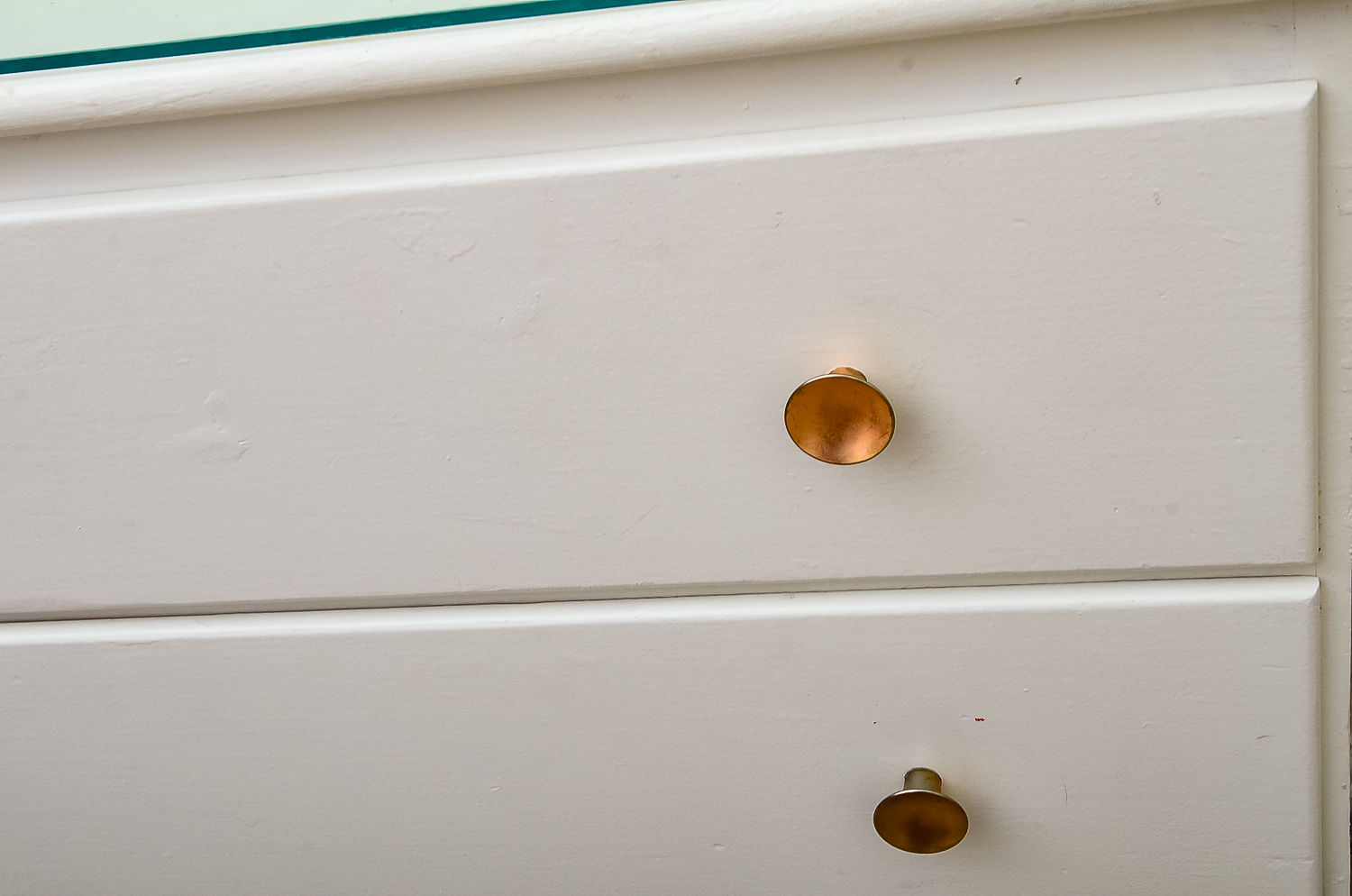 Glass Top Wood Dresser