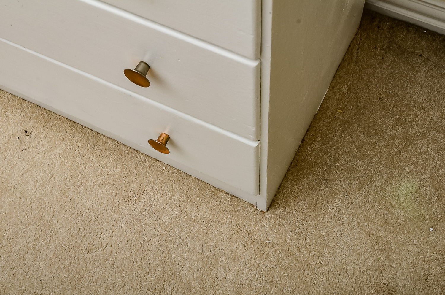 Glass Top Wood Dresser