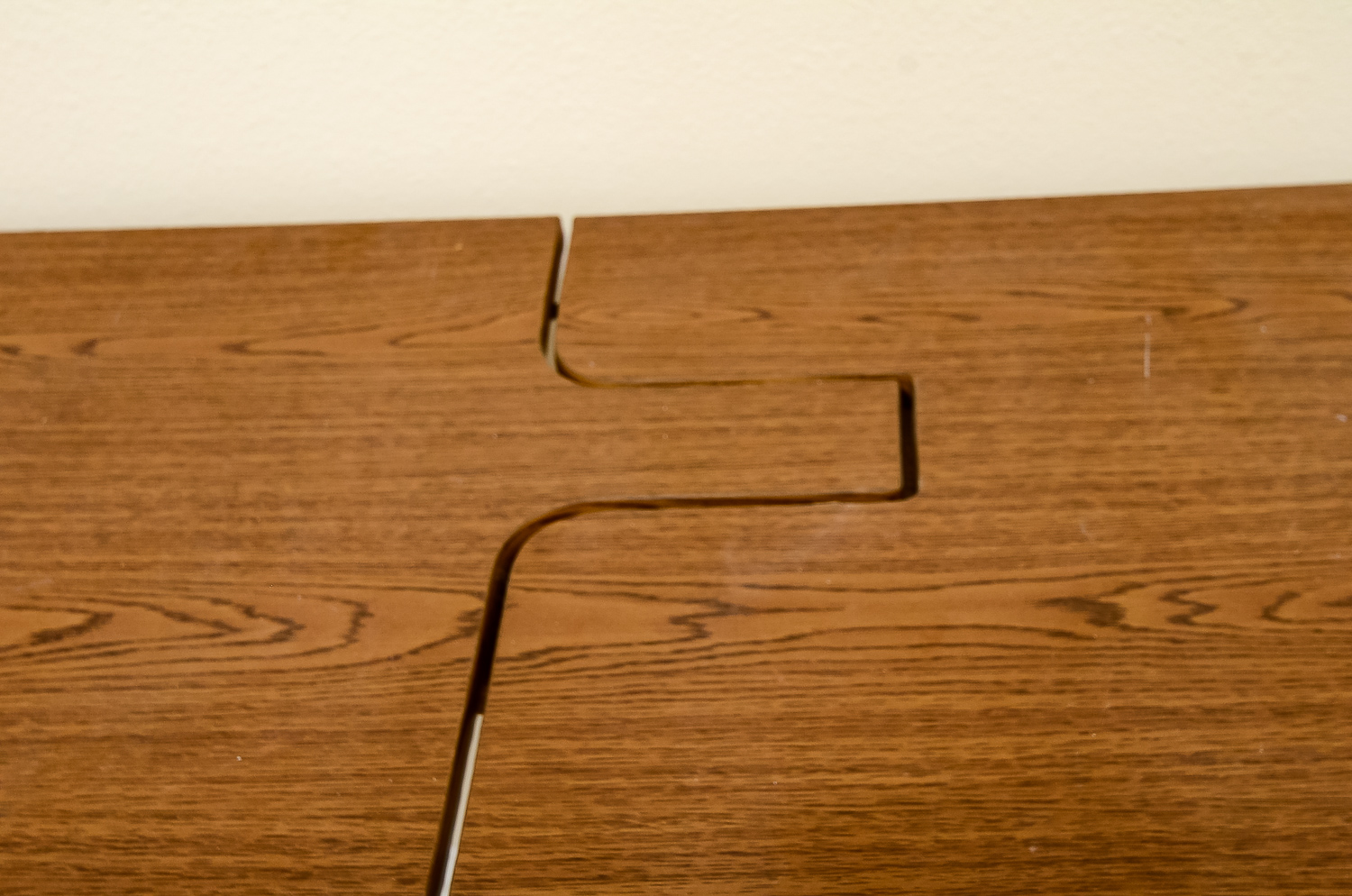 Dark Wood Sewing Table