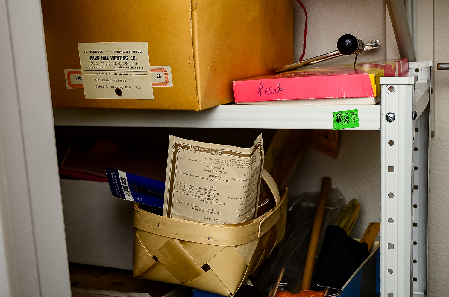 Vast Collection of Assorted Craft Supplies and Storage