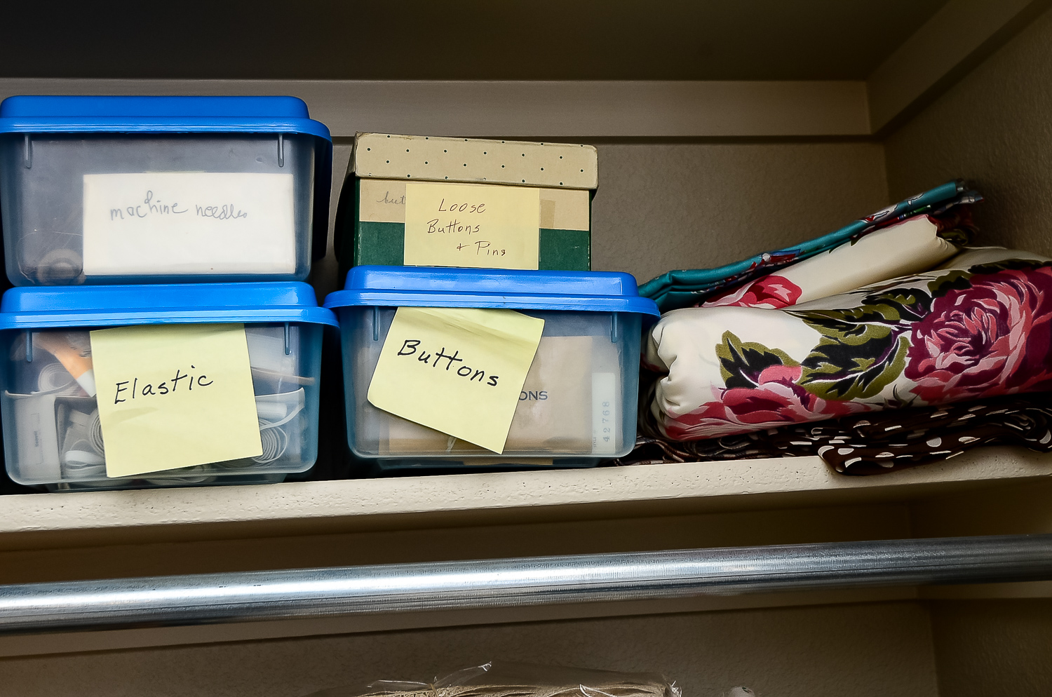 Vast Collection of Assorted Craft Supplies and Storage